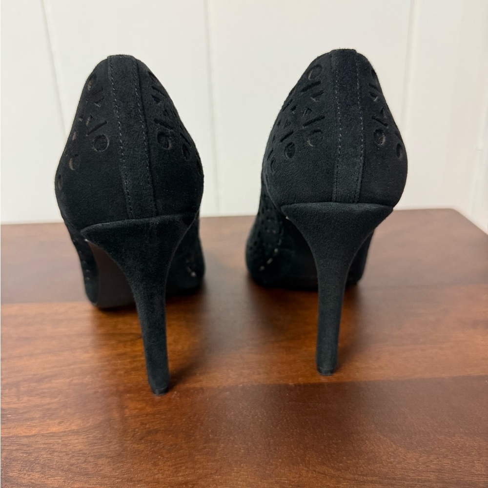 Bcbgeneration Black Cutout Heels - image 2